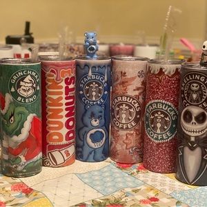 Custom made 20oz tumblers